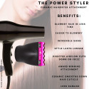 Paire d'embouts céramique pour sèche-cheveux The Power Styler by Daroko : bénéfices