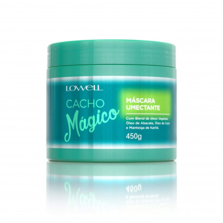 Masque humectant cheveux bouclés Cacho Magico Lowell 450g