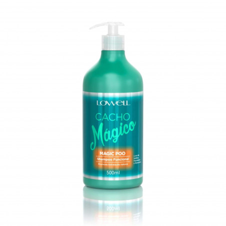 Shampooing fonctionnel cheveux bouclés Magic Poo Cacho Magico Lowell 500ml