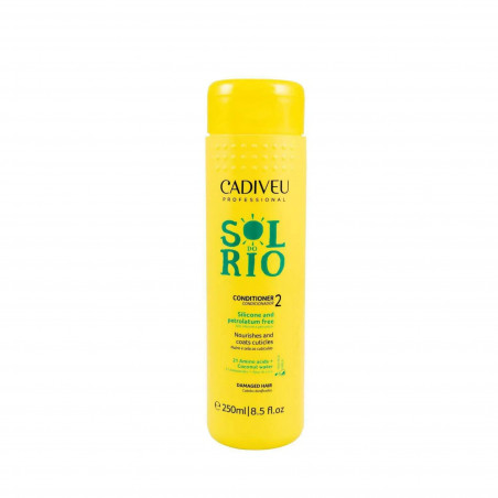 Après-shampooing N° 2 sans silicone sans parabène Sol do Rio Cadiveu 250ML