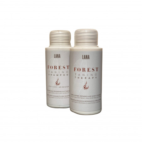 Mini kit lissage tanin Forest Tanino Therapy Forest Lana 2x100ML (devant 2)