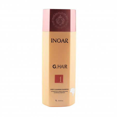 Inoar GHair 1 shampoing clarifiant Shampoo Limpeza Profunda 1L