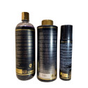 Kit premium patine Black Robson Peluquero 3 produits : shampoing 1L + Toner 1L + finalisateur 250ML (dos)