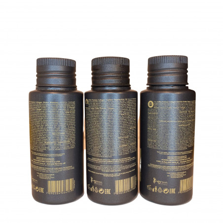 Mini-kit régénérant Coffee Premium Collagen Honma Tokyo 3 x 100 ml (verso)