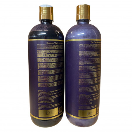 Kit Shampoing & Patine fortifiante The 4 Forces Toner Robson Peluquero 2x1L (dos 1)