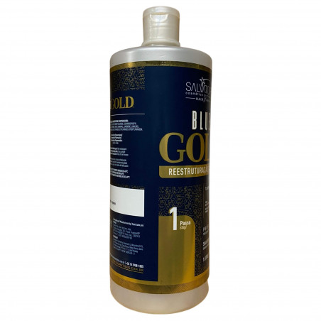 Salvatore Blue Gold N° 1 shampoing clarifiant 1L (3/4 face)