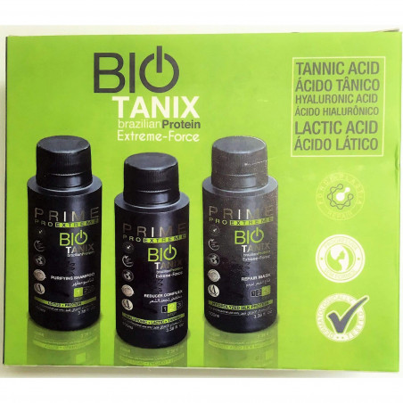 Kit lissage au tanin Bio Tanix Prime 3 x 100 ml (boîte)