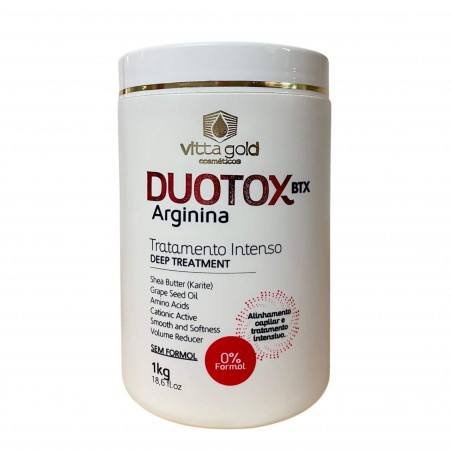 Botox capillaire Duotox BTX Arginina Vittagold 1KG (devant)