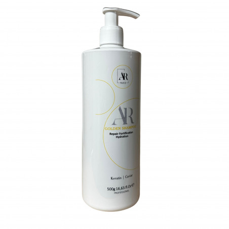 AR Paris Golden Shampoo 500ML (3/4 face)